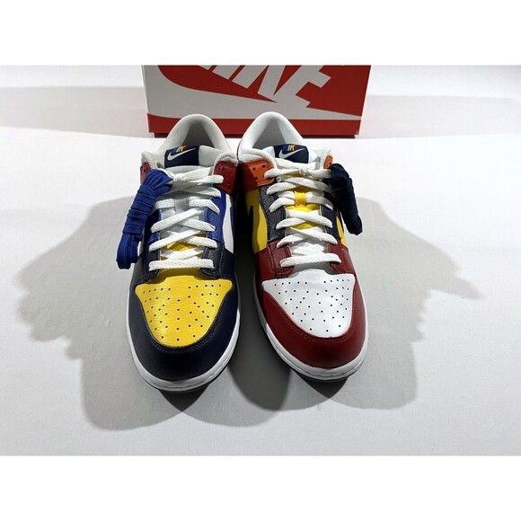 Men's Sz 12 Nike Dunk Low CO.JP QS What The Multicolor Sneakers IB2051 400 NIB - Picture 3 of 10